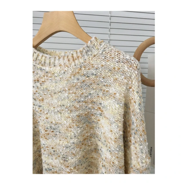 【illi】現貨 性感露腰短版長袖彈性條紋針上衣 針織衫 歷史價格詳細信息