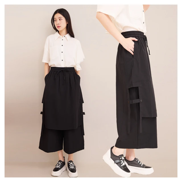 【iNio 衣著美學】長褲 現貨 雙口袋 花形褲管 鬆緊腰 牛仔寬褲 CDW2739 歷史價格詳細信息