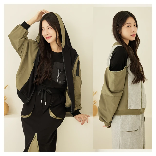 iNio 衣著美學 外套 現貨 棉質拼接 運動風 短版外套 CCW4509 歷史價格詳細信息