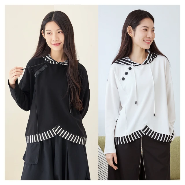 【iNio 衣著美學】長袖上衣 秋冬新品 現貨 材質拼接 不對稱下襬 圓領 長袖棉T(CDW1755) 歷史價格詳細信息