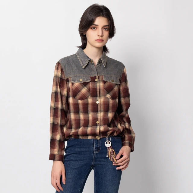 【MEDUSA 曼度莎】現貨-格紋鬆緊腰頭休閒寬褲（M-XL）｜女長褲 長寬褲 高彈性(220-92002) 歷史價格詳細信息