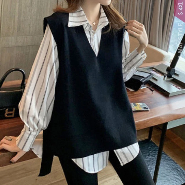 【Amay Style 艾美時尚】上衣 中大尺碼女裝 防曬 中長版韓系設計慵懶風顯瘦長袖襯衫。S-2XL(4色.預購) 歷史價格詳細信息