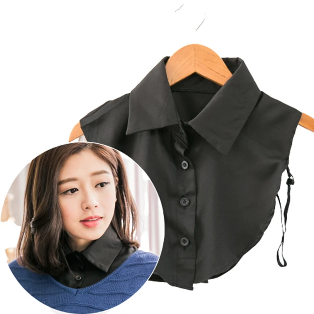 【lingling】韓風假襯衫領片領子PA2098-06(白圓領) 歷史價格詳細信息
