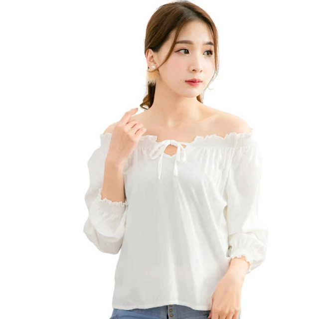 【lingling】綁蝶結鏤肩竹節雪紡荷葉袖洋裝PA3741-共三色可選(女裝/短袖洋裝/雪紡洋裝/洋裝) 歷史價格詳細信息