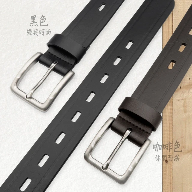 【CH-BELT 銓丞皮帶】排洞造型 流行中性休閒 男女皮帶腰帶(黑/咖) 歷史價格詳細信息