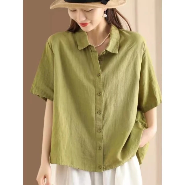 現貨棉麻上衣透氣排汗衫 棉麻襯衫 七分袖襯衫 休閑短袖襯衫五分袖襯衫男士亞麻襯衫 大尺碼襯衫 韓版襯衫 潮流襯衫 歷史價格詳細信息