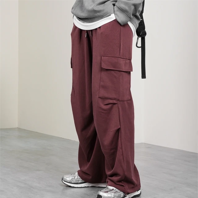 【AMERO】男女裝 工作休閒褲 彈力 水洗 拼接側邊撞色條 情侶款 共三色 歷史價格詳細信息