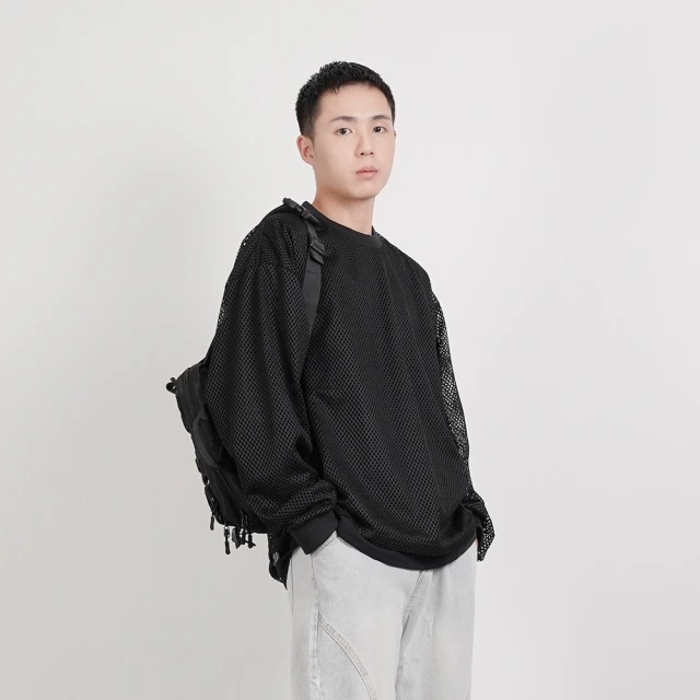 【AMERO】男裝 女裝 圓領長袖T恤 反車線設計 寬鬆版型 大學T 情侶裝 歷史價格詳細信息