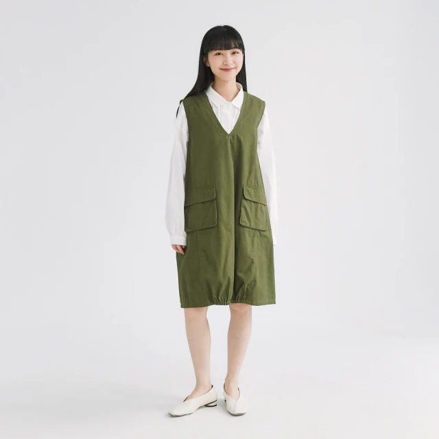 【Simply Yours 類似簡約】長版V領背心 藍F(長版V領背心) 歷史價格詳細信息