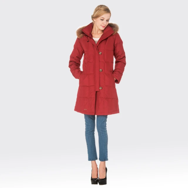 【SAMLIX山力士】JIS90%女防潑水保暖羽絨外套#34811(灰色.黑色.紫色) 歷史價格詳細信息