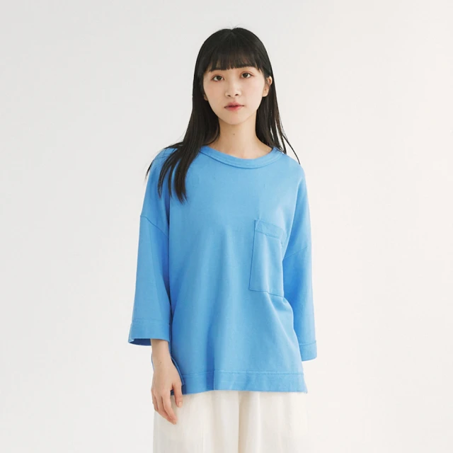 拼接短T 簡約拼接左胸文字印花 寬鬆短袖T恤【TJH1029】現貨＋預購 Doppler 歷史價格詳細信息