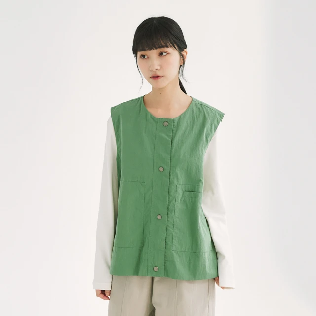 【Simply Yours 類似簡約】長版V領背心 藍F(長版V領背心) 歷史價格詳細信息