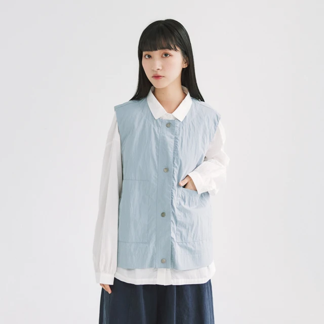 【Simply Yours 類似簡約】長版V領背心 藍F(長版V領背心) 歷史價格詳細信息