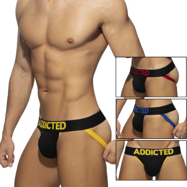 ADDICTED 三角內褲 男性用品 性感 糖果 百搭 三角內著 AD985【哈利男孩】 歷史價格詳細信息