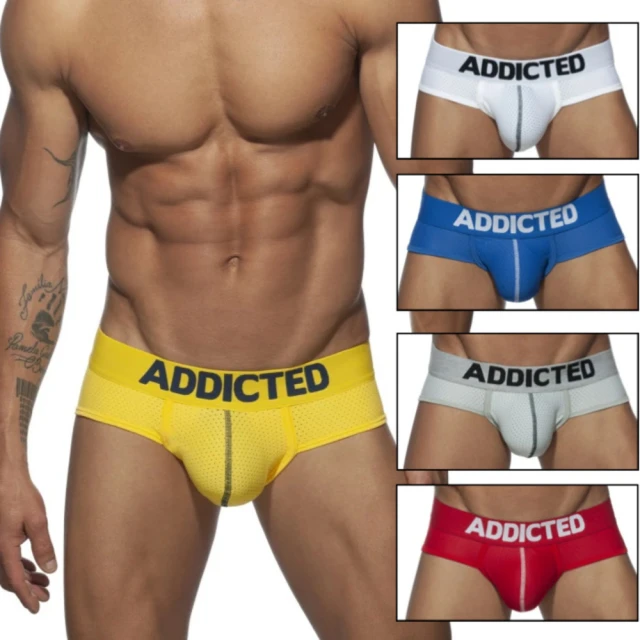 【ADDICTED】基本款優質棉比基尼黑色三角褲 AD經典純色運動內褲 三件組 AD1240P 歷史價格詳細信息