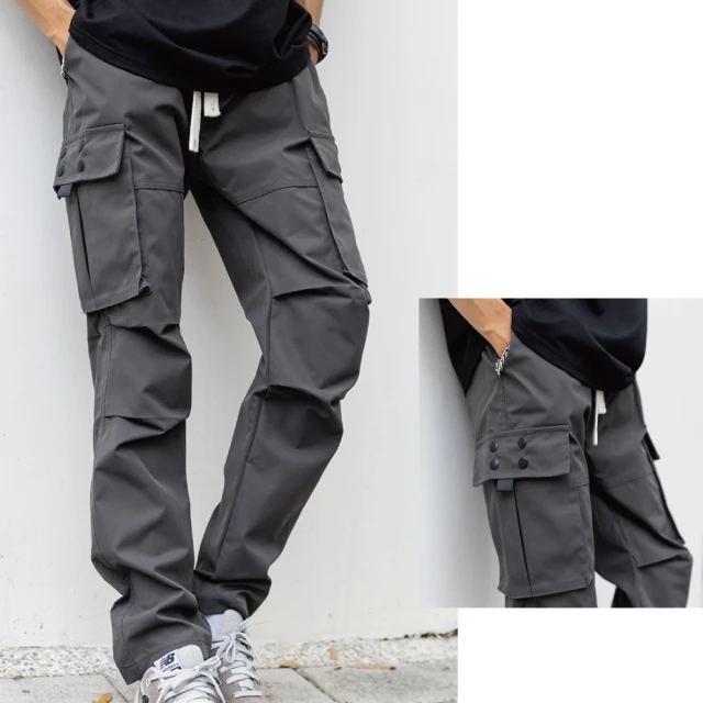 【AMERO】男女裝 工作休閒褲 彈力 水洗 拼接側邊撞色條 情侶款 共三色 歷史價格詳細信息