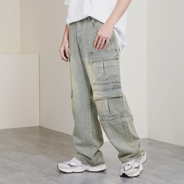 【AMERO】男裝 工作長褲 休閒褲 大口袋 歷史價格詳細信息