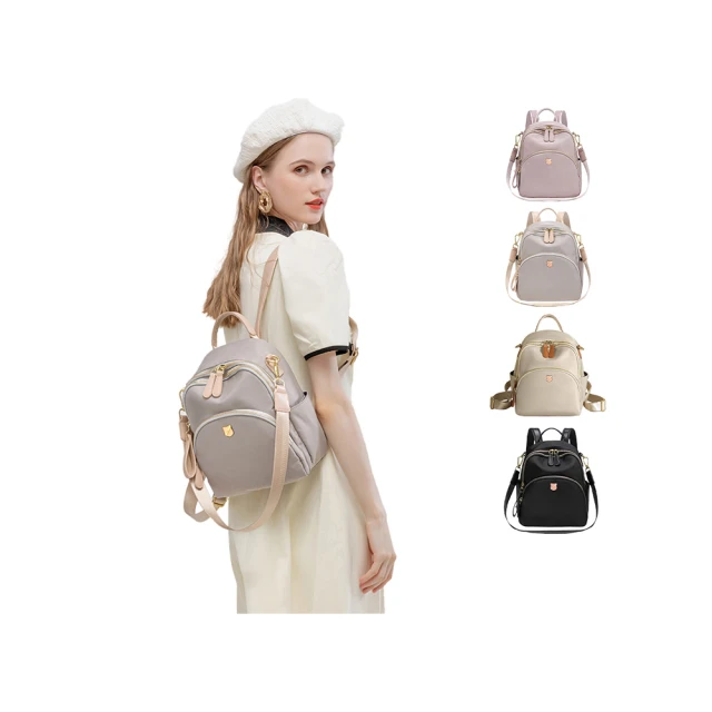 SPRING-尼龍後背包輕量多隔層大容量手提包後背包-多色 歷史價格詳細信息