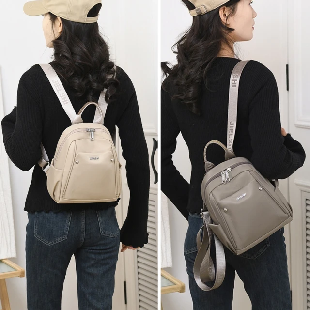 【MoonDy】後背包  女後背包 防水後背包 輕量後背包 防潑水女後背包 尼龍後背包 韓國後背包 日系後背包 歷史價格詳細信息