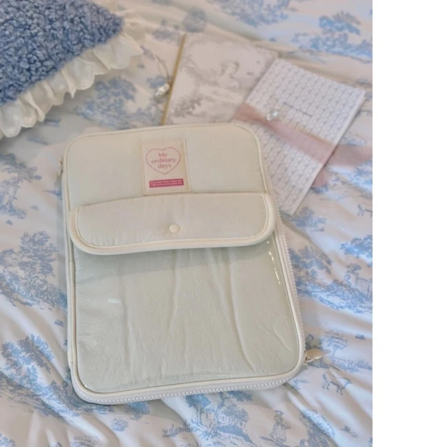 【巴黎精品】手拿包帆布電腦包(可愛花朵太空棉男女包包4色w1ac23) 歷史價格詳細信息