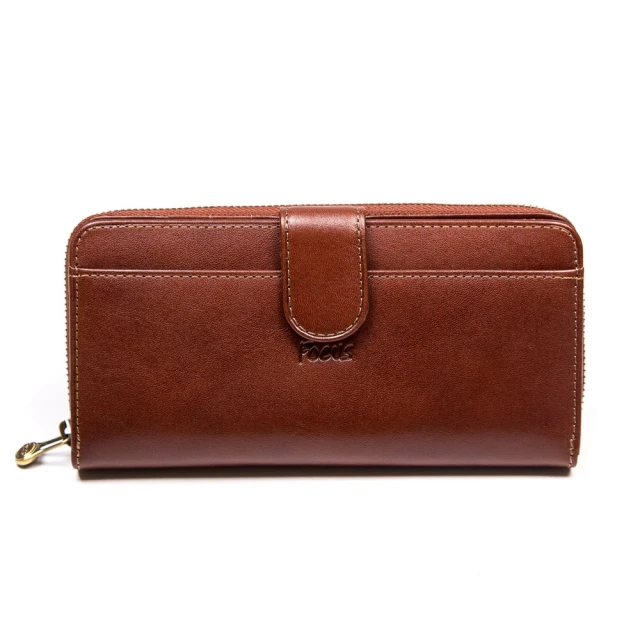 真皮短夾 義大利植鞣革 9卡 拉鍊包 Naturale系列 0116-13502-咖啡色 Crocodile 鱷魚皮件 歷史價格詳細信息