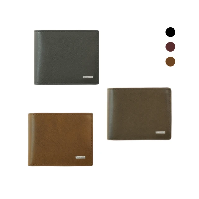 Crocodile 鱷魚皮件 真皮皮夾 男夾 14卡夾 拉鍊零錢袋 Rocky系列長夾-0103-09901-黑藍兩色 歷史價格詳細信息