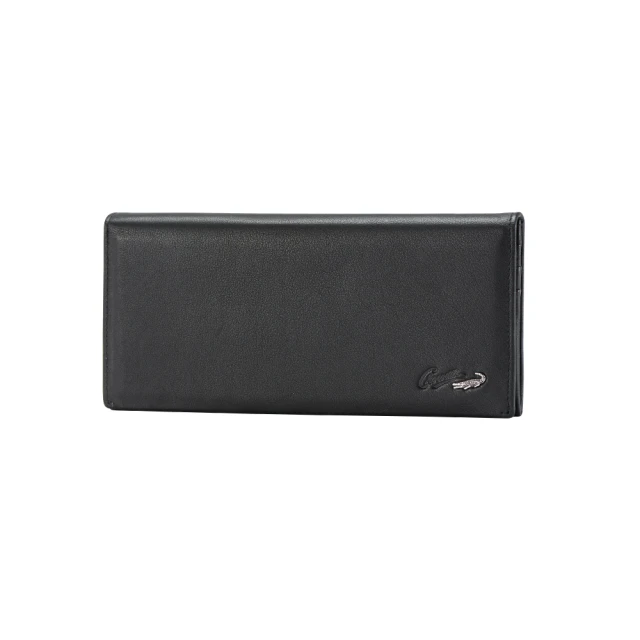 Crocodile 鱷魚皮件 真皮皮夾 男夾 14卡夾 拉鍊零錢袋 Rocky系列長夾-0103-09901-黑藍兩色 歷史價格詳細信息