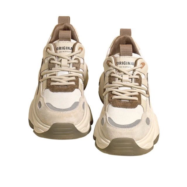 【JP Queen New York】復古磨砂純色綁帶厚底休閒鞋(3色可選) 歷史價格詳細信息