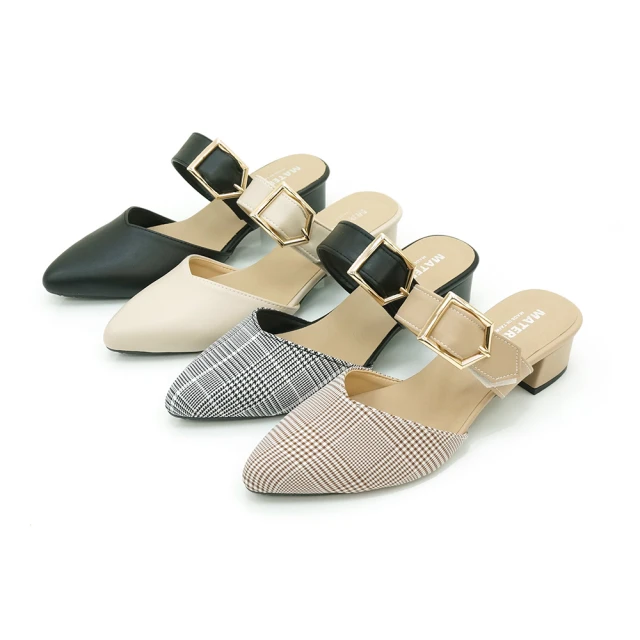 【MATERIAL】【全尺碼23-27】女鞋 穆勒鞋 MIT時尚休閒風懶人鞋 T52119(穆勒鞋) 歷史價格詳細信息