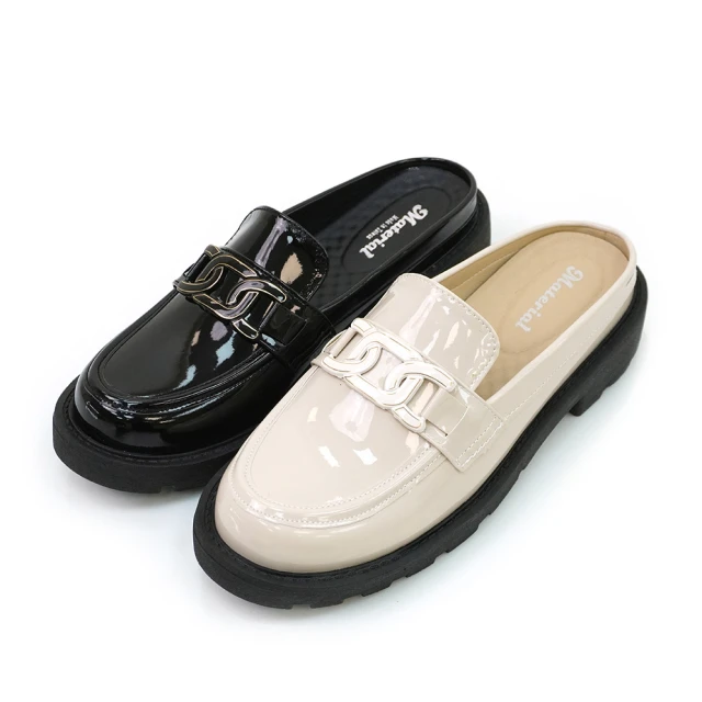 【MATERIAL】【全尺碼23-27】女鞋 穆勒鞋 MIT時尚休閒風懶人鞋 T52119(穆勒鞋) 歷史價格詳細信息