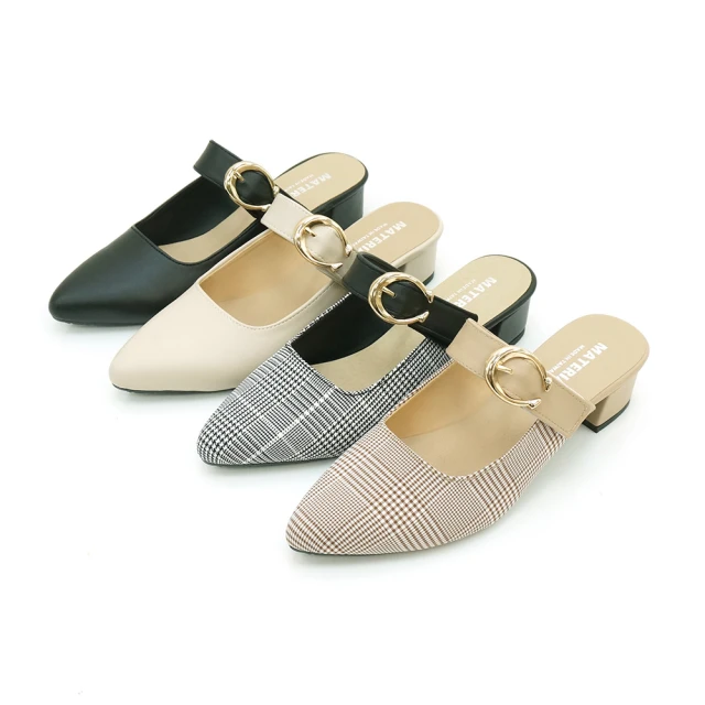 【MATERIAL 瑪特麗歐】全尺碼23-27 女鞋 樂福鞋 MIT一字鍊條厚底穆勒鞋 T52952(樂福鞋) 歷史價格詳細信息