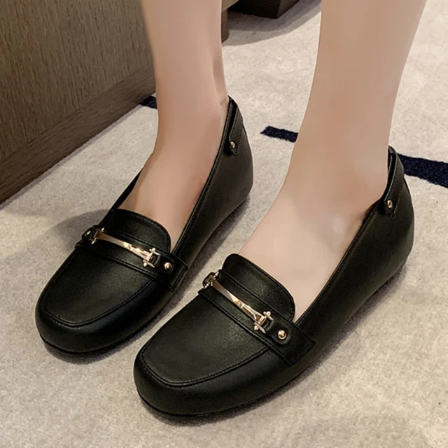 【白鳥麗子】MIT氣質立體抓摺一字帶低跟方頭拖鞋 歷史價格詳細信息