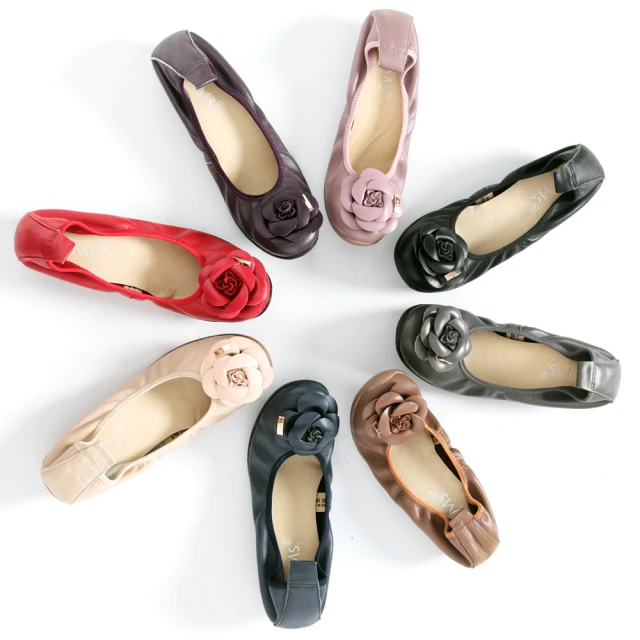 【G.Ms.】經典山茶花‧柔軟彎折厚底坡跟牛皮娃娃鞋‧熱情紅36碼 歷史價格詳細信息