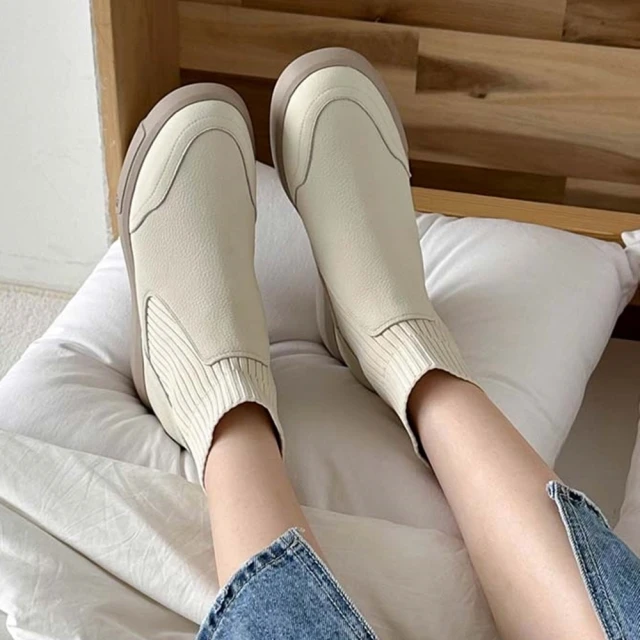 【白鳥麗子】韓風舒適皮革交叉帶厚底拖鞋 歷史價格詳細信息