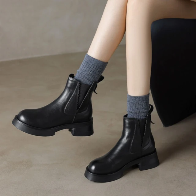 【WYPEX】現貨+預購 法式氣質高跟真皮短靴女鞋女靴 歷史價格詳細信息