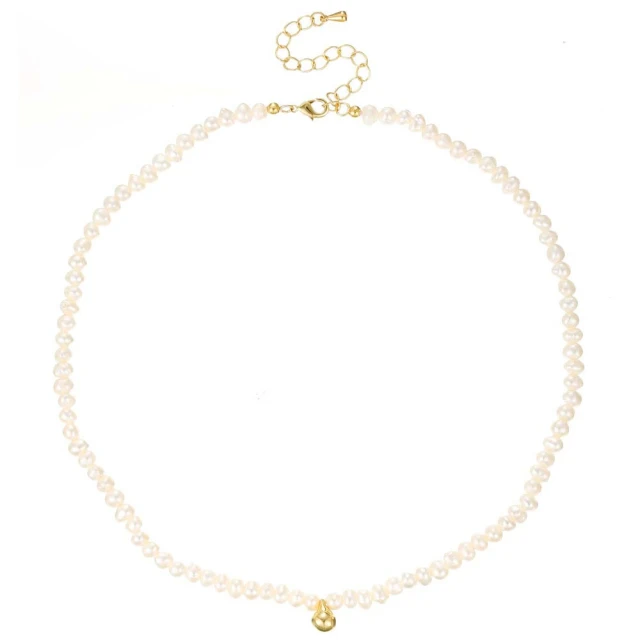 【Jpqueen】氣質水鑽珍珠項鍊鎖骨鍊(2色可選) 歷史價格詳細信息