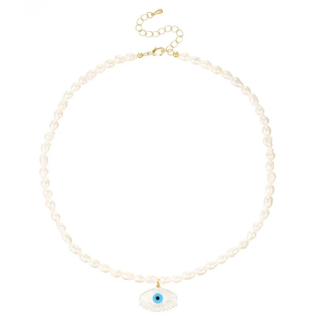 惡魔之眼流蘇珍珠設計氣質時尚耳環 歷史價格詳細信息