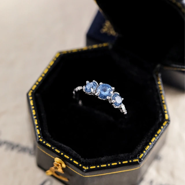 925純銀藍鳳凰流蘇戒指活口女復古青金石指環戒子中國風復古飾品-鴻運飾品 歷史價格詳細信息