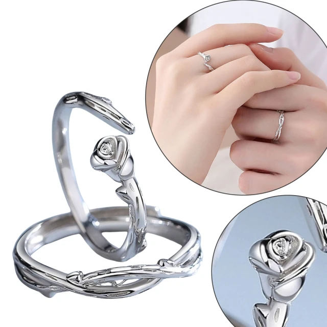 【情侶素圈戒指】賀峻霖同款戒 INFINITE素圈純銀情侶戒一對男女潮高級感INS風戒指~玲瓏心飾 歷史價格詳細信息