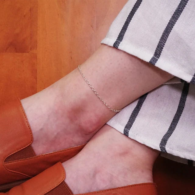 腳鍊925純銀 2MM銀豆豆橄欖珠鍊純銀腳鍊 現貨光面銀豆純銀腳飾 生日情人禮 寵愛自己 附禮盒銀布 *雙面女王嚴選館* 歷史價格詳細信息