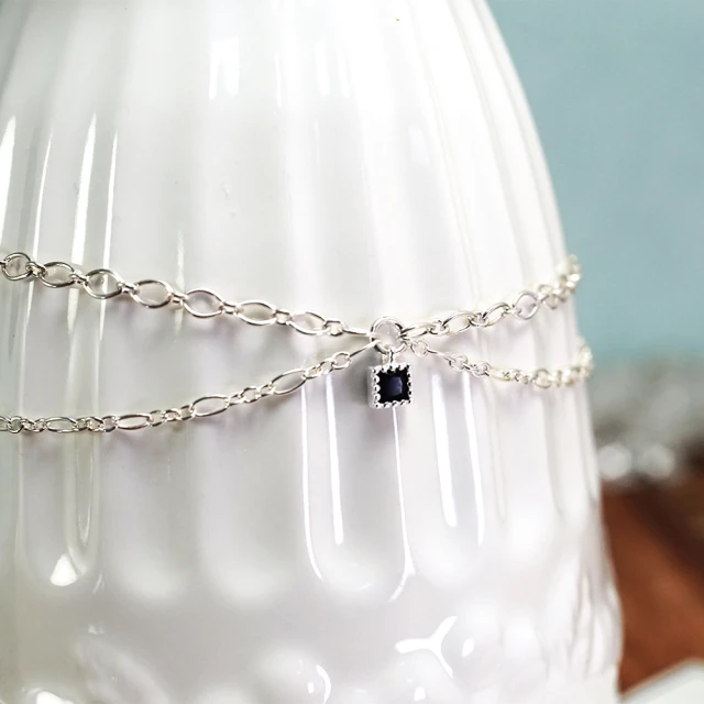 925純銀 腳鍊 雙層腳鏈-磨砂圓珠串珠百搭女飾品2色73zf3[獨家進口][米蘭精品] 歷史價格詳細信息