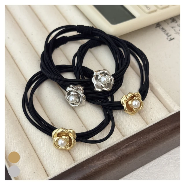 【NANA】娜娜 復古簡約珍珠花朵百搭髮圈兩入組 N113052705(珍珠 花朵 髮圈兩入組) 歷史價格詳細信息