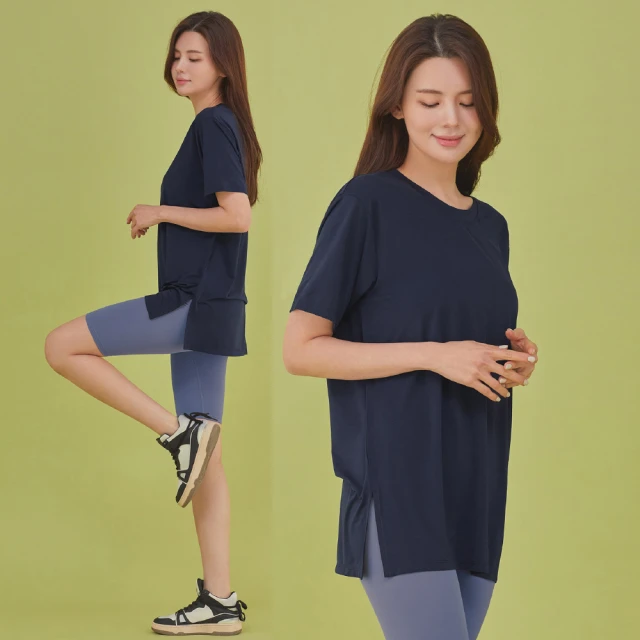 【STL】yoga 韓國瑜珈 LightDry 女 運動機能 圓領 連肩袖 長版 快乾 長袖上衣(M.SkinnyBeige奶茶) 歷史價格詳細信息
