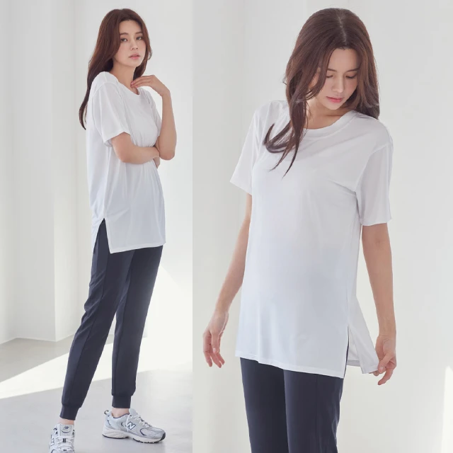 【STL】yoga 韓國瑜珈 LightDry 女 運動機能 圓領 連肩袖 長版 快乾 長袖上衣(M.SkinnyBeige奶茶) 歷史價格詳細信息