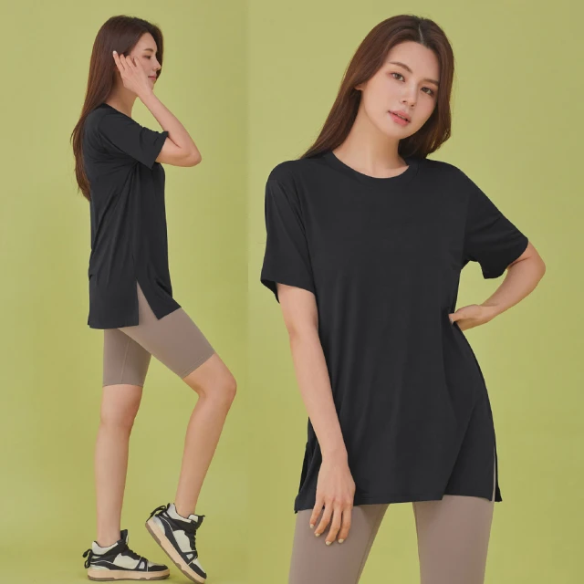 【STL】yoga 韓國瑜珈 LightDry 女 運動機能 圓領 連肩袖 長版 快乾 長袖上衣(M.SkinnyBeige奶茶) 歷史價格詳細信息