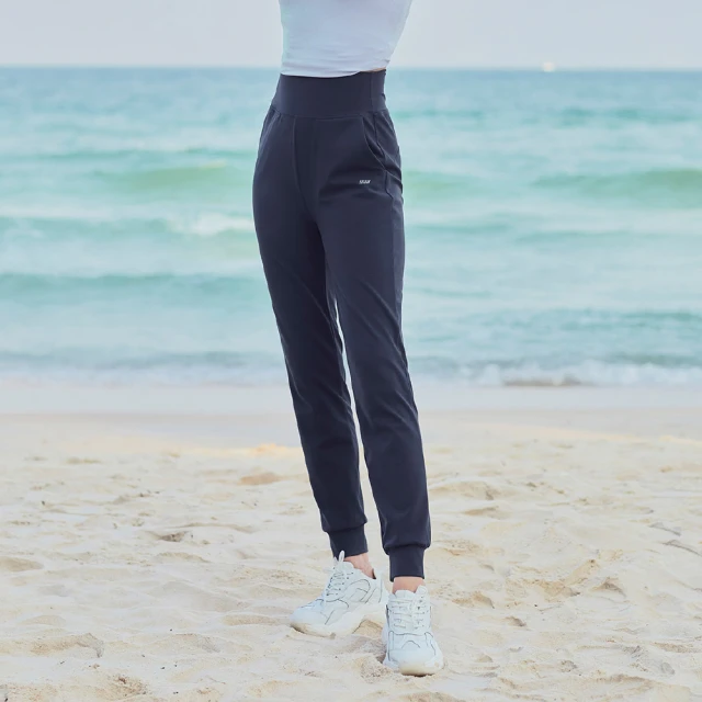 【STL】現貨 yoga 韓國瑜伽 AirDry +5ccm Jogger 高腰 涼感 女 運動 機能 慢跑 束口褲 長褲(多色) 歷史價格詳細信息