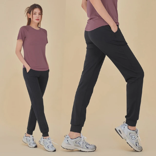 【STL】現貨 yoga 韓國瑜伽 AirDry +5ccm Jogger 高腰 涼感 女 運動 機能 慢跑 束口褲 長褲(多色) 歷史價格詳細信息