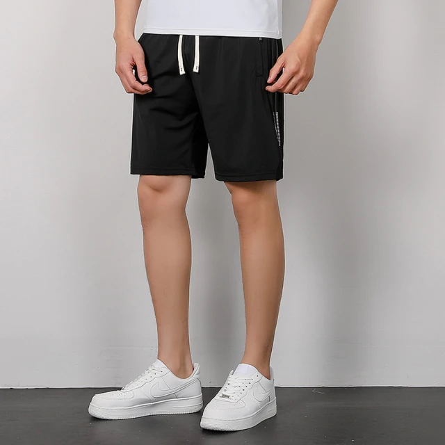 大小尺碼-冰絲 排汗 彈性 短褲-黑/灰-0205552 歷史價格詳細信息