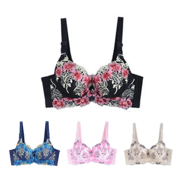 ?? (收副乳) 刺繡調整型大罩杯薄墊內衣 ?? 集中托高 大尺碼內衣 大罩杯內衣 薄杯內衣 調整型內衣 內衣 D E 性感內衣 無痕內衣 無鋼圈 舒適 透氣 歷史價格詳細信息