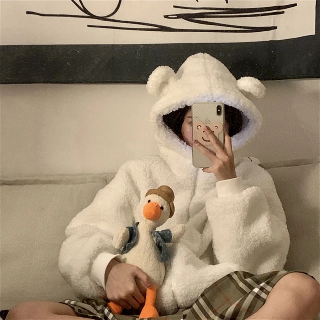 長袖上衣 小熊毛絨絨長袖T恤 刷毛保暖上衣 兒童毛衣 秋冬童裝 CA11707 好娃娃 歷史價格詳細信息